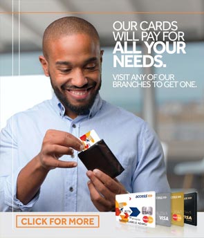 Access Bank - product adverts